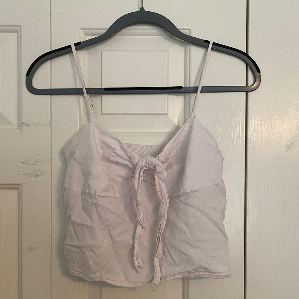 Brandy Melville babydoll crop top